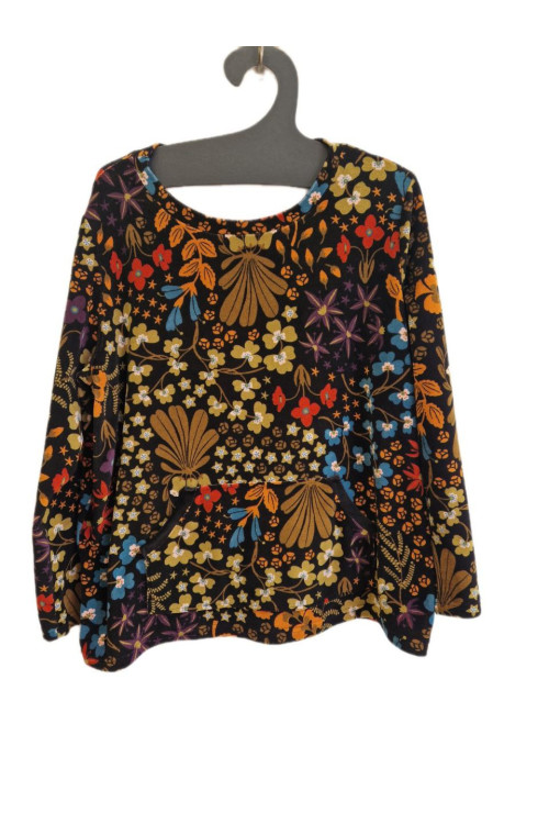 Σετ βελουτέ μπλούζα με παντελόνι